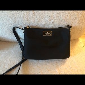 Kate Spade Black Nylon Crossbody